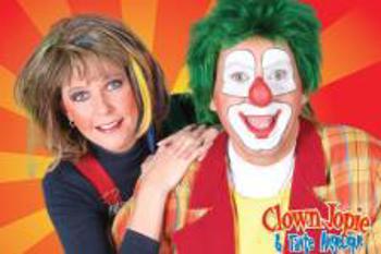 Clown Jopie en Tante Angelique Kindershow